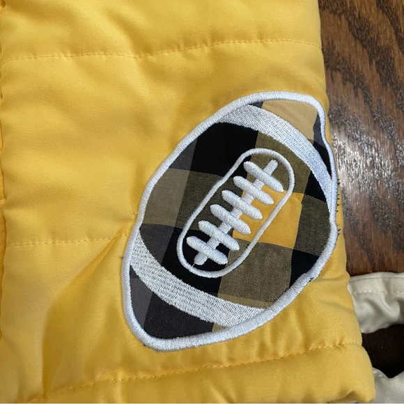 Wonder Kids Little Rebels Boys Vests **Qty 3** Gray Yellow Orange Size 4T - Picture 10 of 13